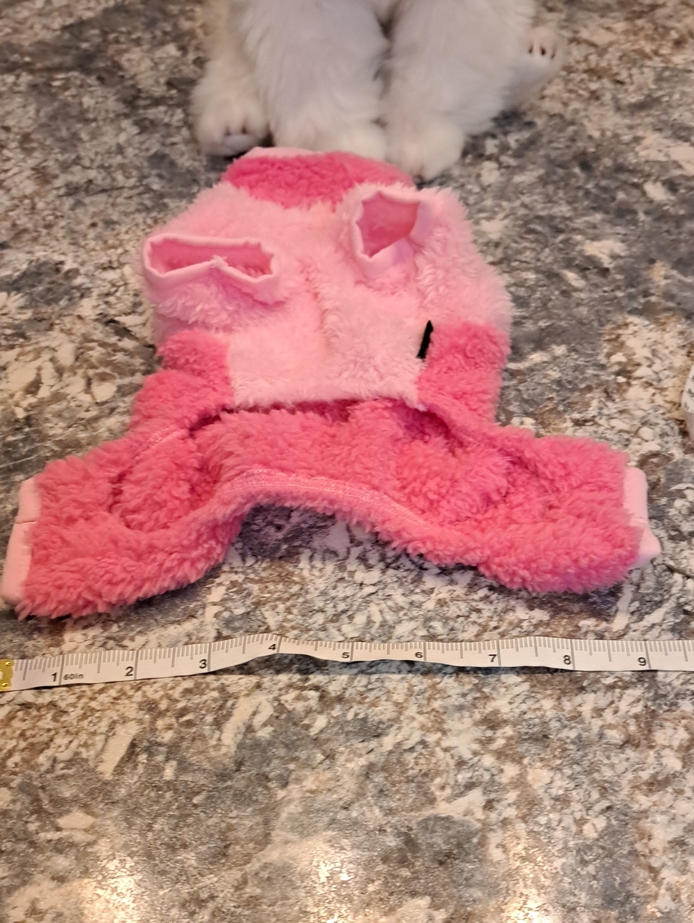 Pink Fuzzy Dog Sweater - Picture 3 of 3